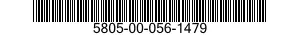 5805-00-056-1479  5805000561479 000561479