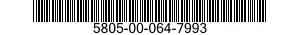 5805-00-064-7993  5805000647993 000647993