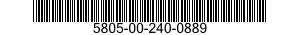 5805-00-240-0889 SWITCHBOARD SECTION,TELEPHONE,MANUAL 5805002400889 002400889