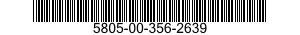 5805-00-356-2639 FINGER WHEEL,TELEPHONE DIAL 5805003562639 003562639