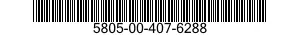 5805-00-407-6288 PLATE RETAINER 5805004076288 004076288