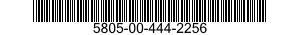 5805-00-444-2256  5805004442256 004442256