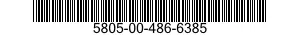 5805-00-486-6385  5805004866385 004866385