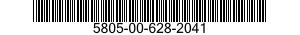 5805-00-628-2041  5805006282041 006282041