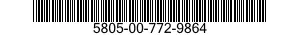 5805-00-772-9864  5805007729864 007729864