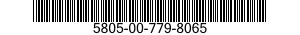 5805-00-779-8065  5805007798065 007798065