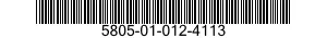 5805-01-012-4113  5805010124113 010124113
