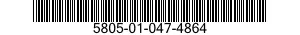 5805-01-047-4864  5805010474864 010474864