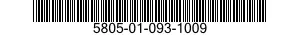 5805-01-093-1009  5805010931009 010931009