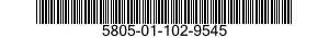 5805-01-102-9545  5805011029545 011029545