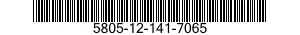 5805-12-141-7065  5805121417065 121417065