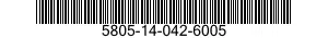 5805-14-042-6005  5805140426005 140426005