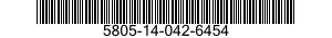 5805-14-042-6454  5805140426454 140426454