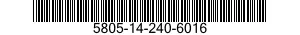 5805-14-240-6016  5805142406016 142406016