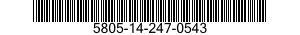 5805-14-247-0543  5805142470543 142470543