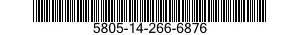 5805-14-266-6876  5805142666876 142666876