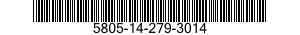 5805-14-279-3014  5805142793014 142793014