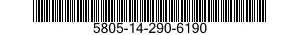 5805-14-290-6190  5805142906190 142906190