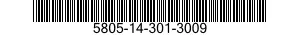 5805-14-301-3009  5805143013009 143013009