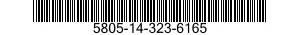 5805-14-323-6165  5805143236165 143236165