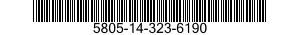 5805-14-323-6190  5805143236190 143236190