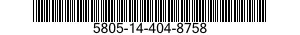 5805-14-404-8758  5805144048758 144048758