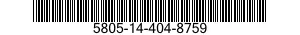 5805-14-404-8759  5805144048759 144048759