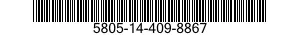 5805-14-409-8867  5805144098867 144098867