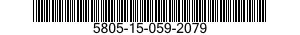 5805-15-059-2079 PIASTRA FRONTALE 5805150592079 150592079