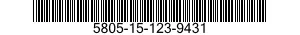 5805-15-123-9431 TERMINAZIONE TG 5805151239431 151239431