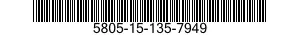 5805-15-135-7949 SCHEDA PER LINEE IN 5805151357949 151357949