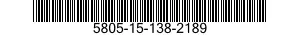5805-15-138-2189 CAPSULA MICROFONICA 5805151382189 151382189