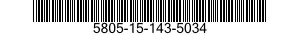 5805-15-143-5034 SCHEDA GENERAZIONE 5805151435034 151435034
