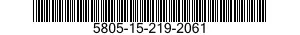 5805-15-219-2061 TELEFONO BCA 5805152192061 152192061