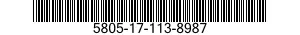 5805-17-113-8987 CONVERTER,TELEGRAPH-TELEPHONE SIGNAL 5805171138987 171138987