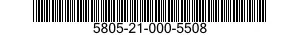 5805-21-000-5508 RESISTOR,FIXED,WIRE WOUND,INDUCTIVE 5805210005508 210005508