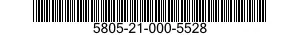 5805-21-000-5528 RESISTOR,FIXED,WIRE WOUND,INDUCTIVE 5805210005528 210005528