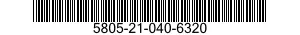 5805-21-040-6320  5805210406320 210406320