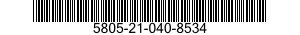 5805-21-040-8534  5805210408534 210408534