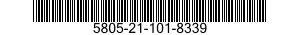 5805-21-101-8339  5805211018339 211018339