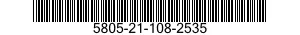 5805-21-108-2535  5805211082535 211082535