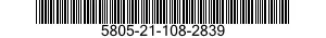 5805-21-108-2839  5805211082839 211082839