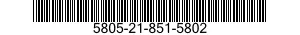 5805-21-851-5802  5805218515802 218515802
