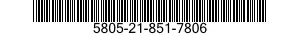 5805-21-851-7806 HANDLE,MAGNETO 5805218517806 218517806