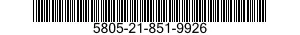 5805-21-851-9926  5805218519926 218519926