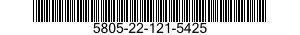 5805-22-121-5425 APPARATO MT301D COM 5805221215425 221215425