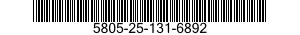 5805-25-131-6892  5805251316892 251316892