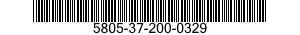 5805-37-200-0329  5805372000329 372000329