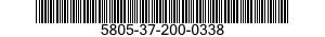 5805-37-200-0338  5805372000338 372000338