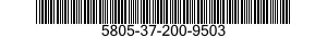 5805-37-200-9503  5805372009503 372009503